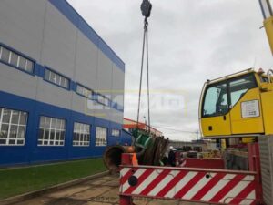 СИЗИФ - Фото Такелаж огромной газовой турбины, номер 11924