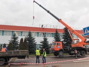 СИЗИФ - Фото Демонтаж рекламного баннера, номер 12112