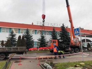 СИЗИФ - Фото Демонтаж рекламного баннера, номер 12115