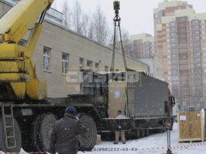 СИЗИФ - Фото разгрузка фуры с мрт, номер 14447