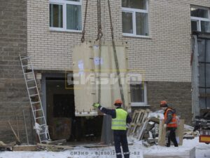 СИЗИФ - Фото разгрузка фуры с мрт, номер 14448