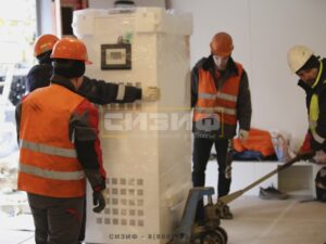 СИЗИФ - Фото разгрузка фуры с мрт, номер 14452