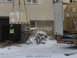 СИЗИФ - Фото разгрузка фуры с мрт, номер 14453