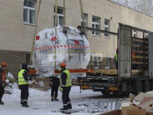 СИЗИФ - Фото разгрузка фуры с мрт, номер 14457