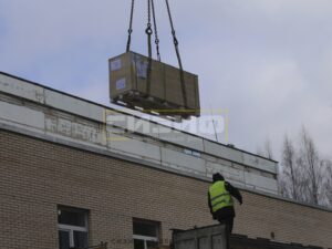 СИЗИФ - Фото разгрузка фуры с мрт, номер 14460