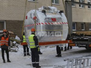 СИЗИФ - Фото разгрузка фуры с мрт, номер 14467