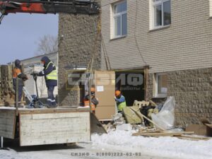 СИЗИФ - Фото разгрузка фуры с мрт, номер 14489