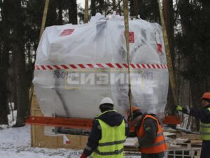 СИЗИФ - Фото разгрузка фуры с мрт, номер 14492