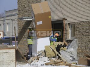 СИЗИФ - Фото разгрузка фуры с мрт, номер 14503