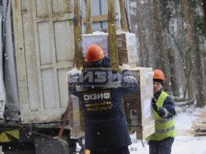 СИЗИФ - Фото разгрузка фуры с мрт, номер 14494