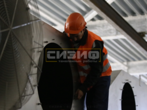 СИЗИФ - Фото Подъем и монтаж конвейера, номер 15278