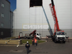 СИЗИФ - Фото Подъем и монтаж конвейера, номер 15290