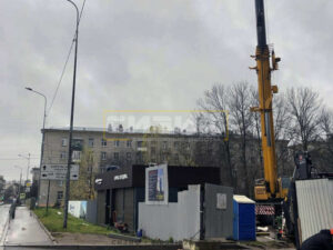 СИЗИФ - Фото Подъем и перемещение модульного дома, номер 15863