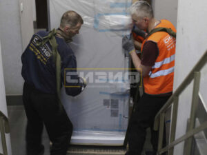СИЗИФ - Фото Подъем медицинских холодильников весом 300 кг, номер 16041