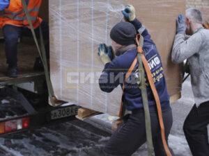 СИЗИФ - Фото Подъем медицинских холодильников весом 300 кг, номер 16051