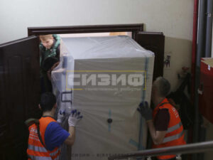 СИЗИФ - Фото Подъем медицинских холодильников весом 300 кг, номер 16058