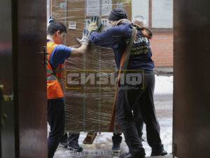 СИЗИФ - Фото Подъем медицинских холодильников весом 300 кг, номер 16014