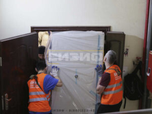 СИЗИФ - Фото Подъем медицинских холодильников весом 300 кг, номер 16022