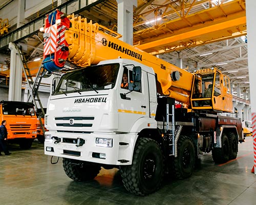СИЗИФ - Аренда Аренда автокрана 50 тонн